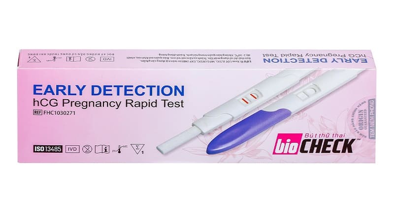 Que thử thai Early Detection Biocheck